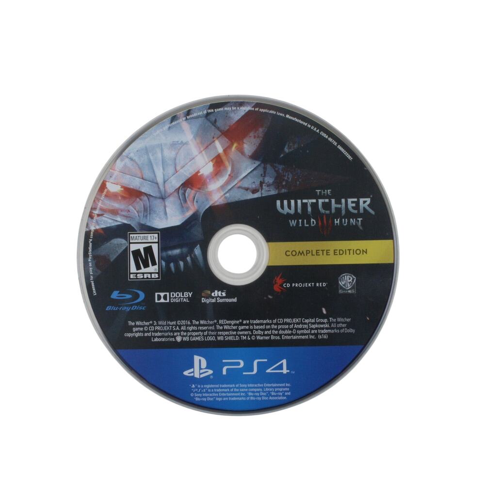 The Witcher 3: Wild Hunt - Complete Edition - Sony PlayStation 4 (Game only)